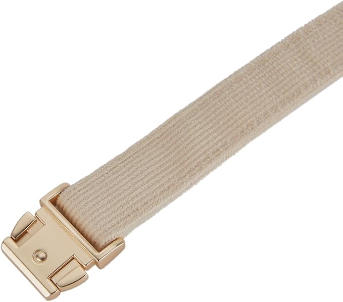 Soft Cotton Dog Collar with Metal Buckle Adjustable Heavy Duty Comfy Corduroy Collars for Small Medium Large Dogs,White,Small