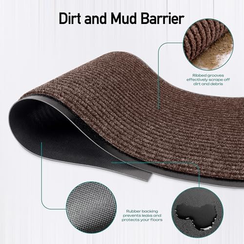 MaxMat® 4-Pack Extra Large Commercial Floor Mat, 3 x 5 Feet Heavy Duty