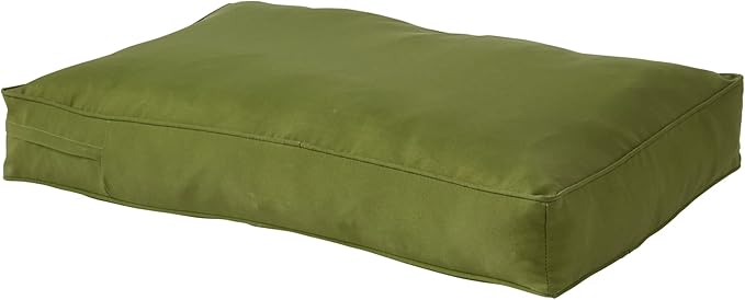 Charlie Rectangle Indoor/Outdoor Pillow Style Dog Bed, Hunter, Small (24" x 36")