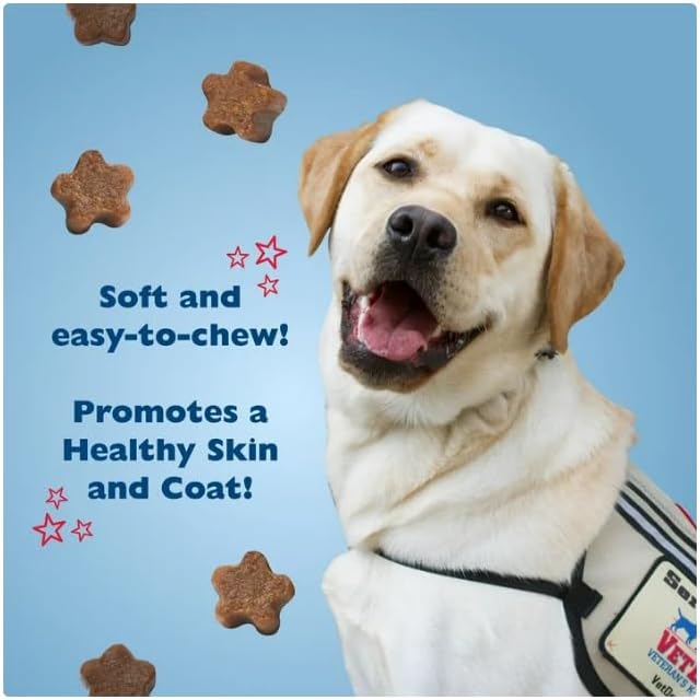 American VetDogs Veteran's K-9 Corps Dog Treats – Tasty & Nutritious, 10 Oz ~ (1 Pack)