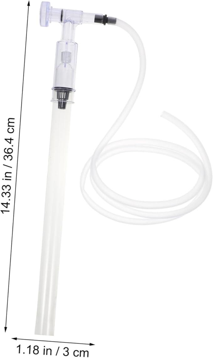 balacoo 2pcs Fish Tank Water Changer Aquarium Cleaning Tool for Change Safe Material Practical Maintenance Accessory for Fish Tanks and Aquariums