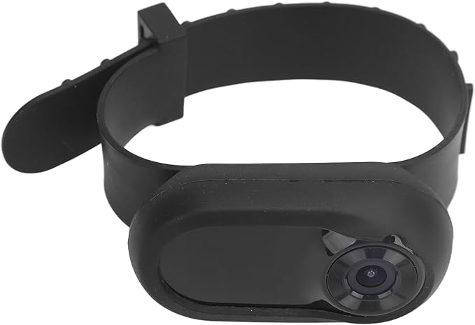 Cat Collar Camera, 1080P HD Pet Camera with Video Records, No Needed No APP, Dog Collar Camera for Indoor Outdoor Pet Supplies, 170° Wide Angle Lens, Lightweight Design