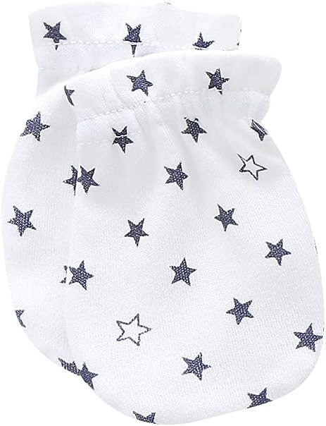 Unisex Baby Cotton Scratch Mittens For Newborn Baby Boys Girls Mittens Accessory 0-6 Months