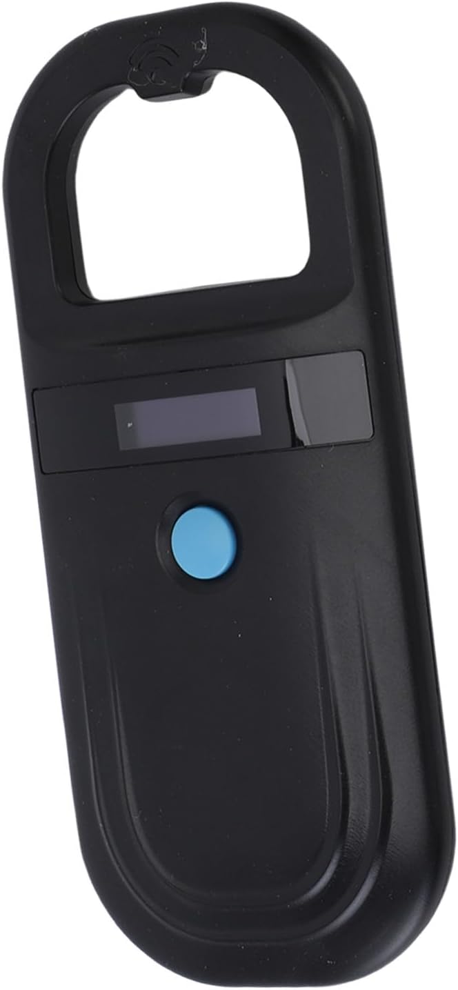 Handheld Microchip Scanner for Pets, Rechargeable Bluetooth Animal Chip Reader with 1000 Record Storage, Supports EMID & FDXB, High Brightness OLED Display (Style 2)