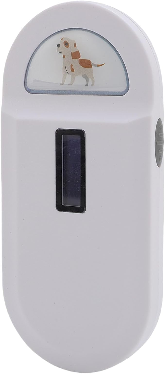 Alomejor Alomejor LongLasting Charging Pet Chip Scanner, Reader Rechargeable Portable Animal Tag Scanner with Clear Display Support for FDX B EMID ISO11784/85, Bright Display, Wide Application,