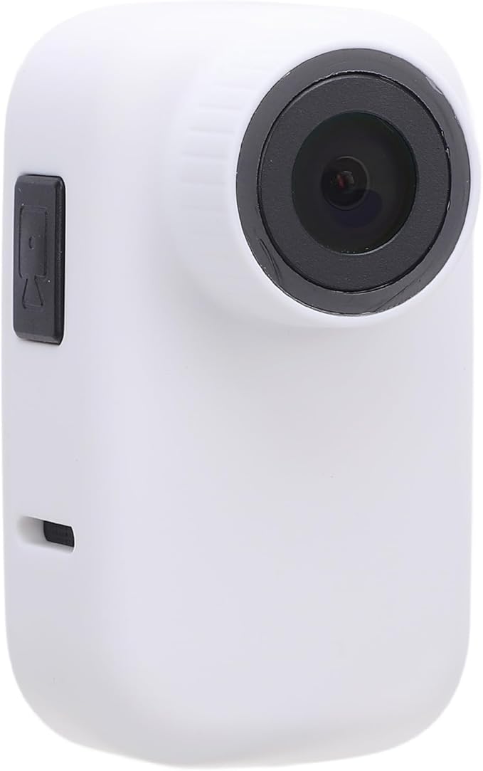 Pet Body Worn Camera, HD Resolution Wearable Body Cam for Dogs and Cats, Water Pet Action Camera with Lightweight Design for Outdoor Travel and Daily Adventures (White)