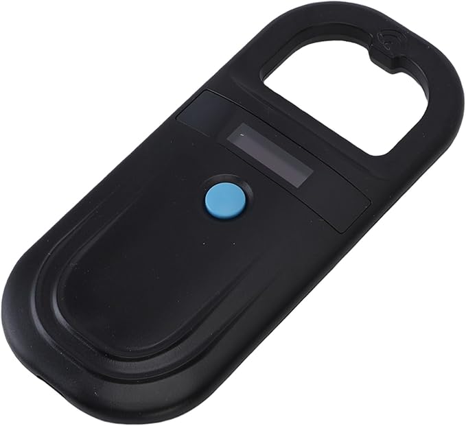 Handheld Microchip Scanner for Pets, Rechargeable Bluetooth Animal Chip Reader with 1000 Record Storage, Supports EMID & FDXB, High Brightness OLED Display (Style 2)
