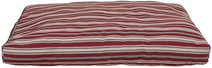 CAROLINA PET COMPANY Striped Faux Gusset Jamison Indoor/Outdoor Bed