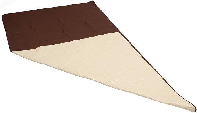 Dog Bed Cover, Slip Washable Pet Blanket for Sofa Couch Furniture Protector with Double Sided TPU Liner for Cats Puppies Brown (52x82inch)