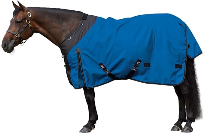 STORM SHIELD Classic II Surcingle Horse Turnout Blanket | Contour Collar | Horse Blankets for Winter Waterproof | 1200D Ripstop Durability | Winter Horse Blanket