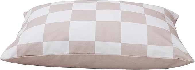 Medium Dog Bed with Removable Washable Cover for Small Dogs Deluxe Plush Dog Crate Beds Comfy Kennel Pad Waterproof Lining and Blue Gel Memory Foam Memory Foam（Brown 30 * 20 * 4in）