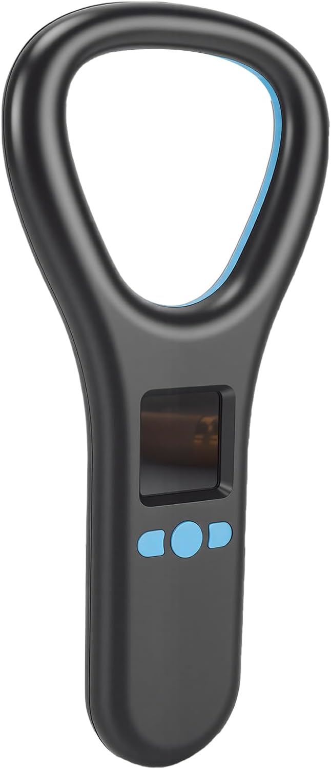 fosa Pet Microchip Scanner, Rechargeable Portable FDX B EMID Chip Reader with 1.44 Inch LED Color Screen, for Dogs Cats Pets Identification