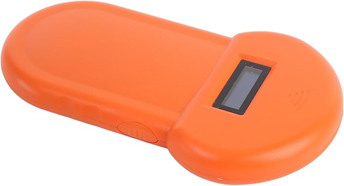 Cosiki Rechargeable Pet Microchip Reader, Animal Scanner 134.2kHz with OLED Display, Ideal for Dogs, Cats, Pigs, Cows, Sheep, Horses & Poultry