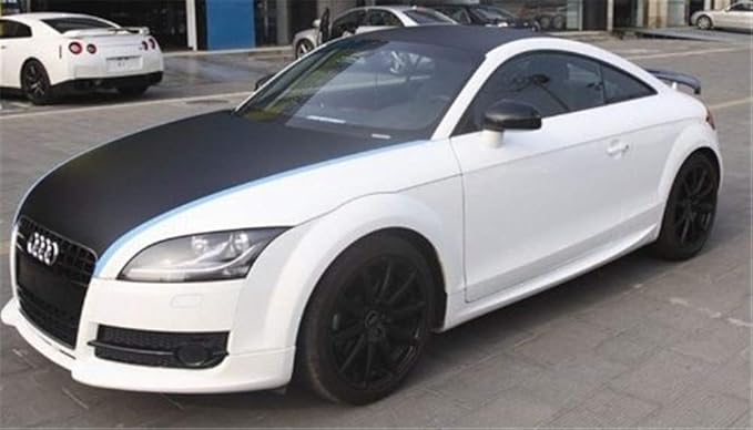 3D Black Carbon Fiber Vinyl Bubble Car Wrap Film Automotive DIY Decals (72" x 60" / 6 FT x 5 FT)
