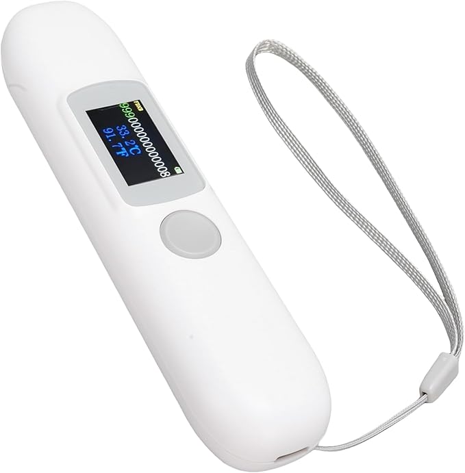 Bluetooth Pet Microchip Reader, Handheld Dog Cat Microchip Scanner Animal Chip ID Tag Reader Scanner with 1.14" Color Screen, for ISO 11784/11785