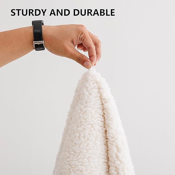 Waterproof Dog Blanket for Small Dog, Leak Proof Pet Couch Sherpa Throw Blankets for Cat, Reversible Sofa Bed Protector Machine Washable-25 x35,Darkgrey