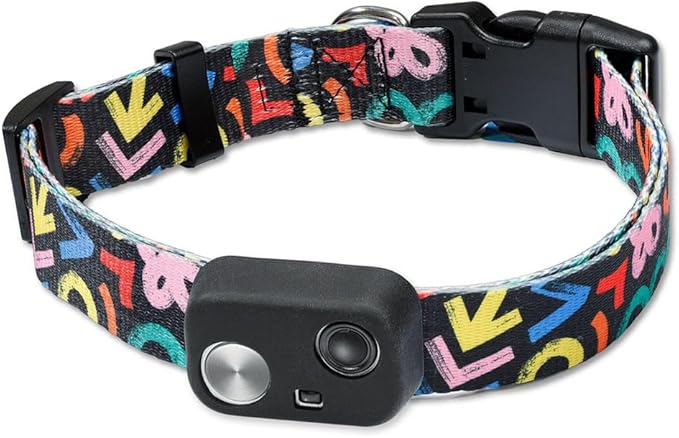 MS-5 Automatic Pet Door Collar, Genuine High Tech Pet Brand Dog Collar for Power Pet Doors - Deluxe Strap (Mac, Large) - DC-MAC-MS5-L