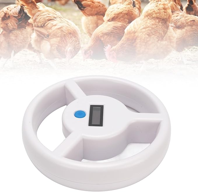 Zopsc Portable Animal Chip ID Reader High Sensitivity Pet Microchip Scanner 134.2Khz USB White 30 Data Storage