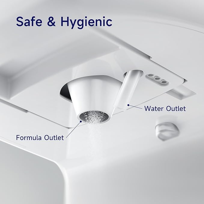 PureMix Baby Formula Dispenser - Formula Maker - Automatic Powder Blending with Accurate Temperature Control, Compatible with Most Formula Brands and Bottle Sizes