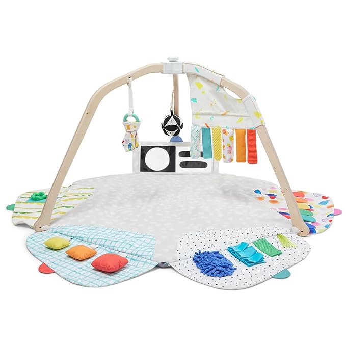 LOVEVERY | The Sensory Strands | The Perfect Play Gym Add On, Sensory Montessori, Infant Learning Sensory Baby Toys for Newborn, Ages 0-12 months