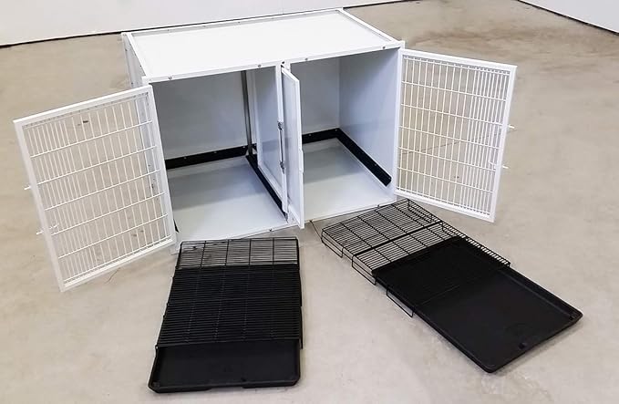 6 or 8 Unit Powdercoated Cage Bank Kit