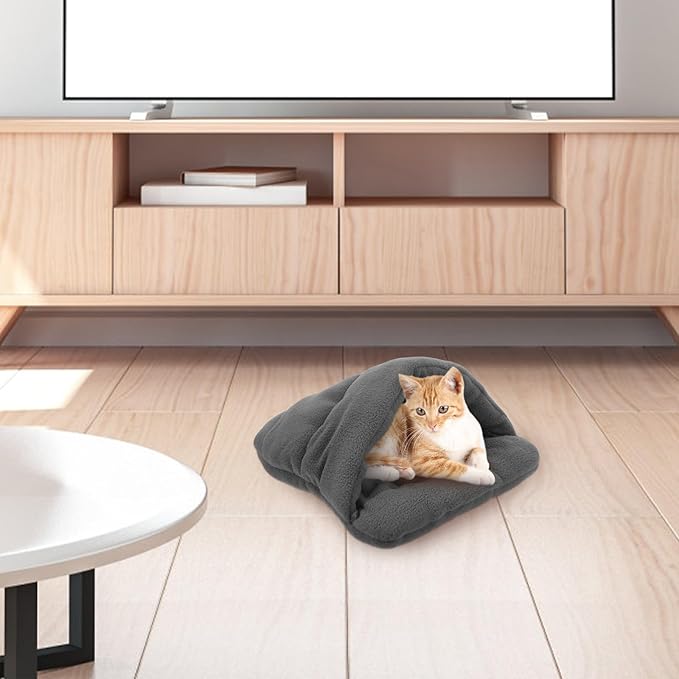 VANZACK Hamster Kitten Bed Slipper Nest Small Dog Cushions Cat Cot Dog Place Cot Beds for s Pet Cave Comfy Pet s gie s Slipper Nest Pad Mattress Cute