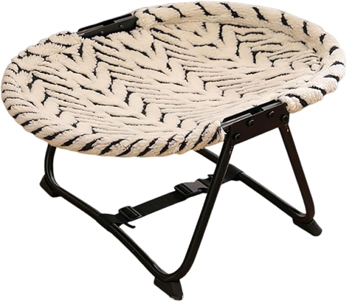 Elevated Pet Bed Furniture Lightweight Portable Gifts up Multifunctional Foldable Outdoor Accessory Pet Supplies, Cottons