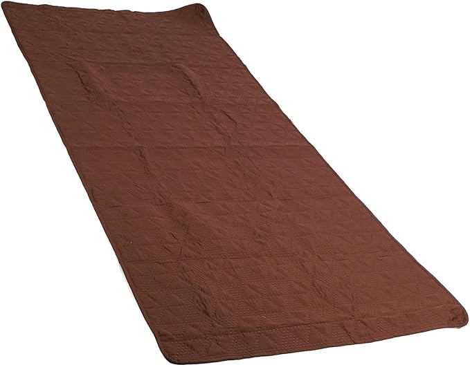 Dog Bed Cover, Slip Washable Pet Blanket for Sofa Couch Furniture Protector, Double Sided TPU Liner for Cats and Puppies, Brown (30x70in/ 76.2x177.8cm)