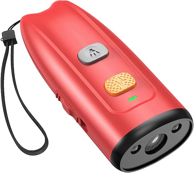 Ultrasonic Dog Barking Control Device, Anti Barking Device Dog Barking Silencer with LED Light, 3 Training Modes Bark Deterrent Devices 20ft Range Dog Training & Behavior Aids w/SOS