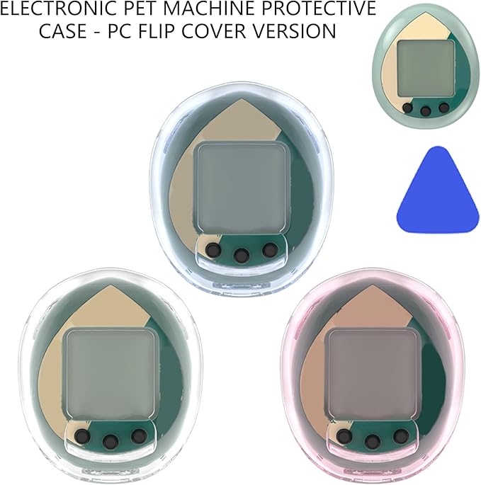 Scratchproof Shell Full Coverage Clear Sleeve PC Protector Case for Electronic Pet Machine Accessories
