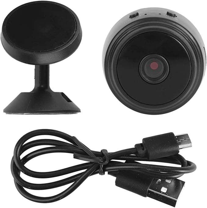 Walfront Security Camera Indoor 120° Wide Angle 720P Motion Detection Alarm Home Surveillance for Children Elders Pet