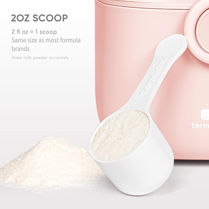 Termichy Milk-Powder Formula Dispenser Container: 14OZ Baby Formula Storage Container for Travel - Portable Formula Holder 400g