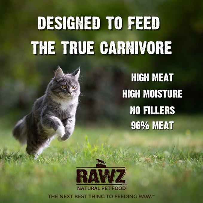 Rawz Natural Premium Pate Canned Cat Wet Food - Made with Real Meat Ingredients No BPA or Gums - 5.5oz Cans 24 Count (Turkey & Turkey Liver)