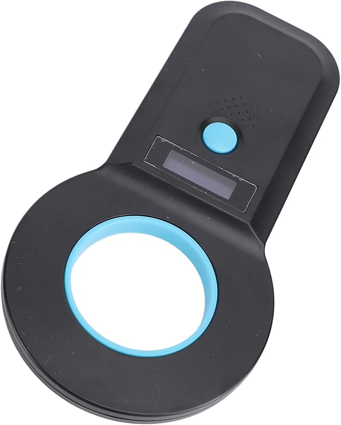 Zunate Pet Microchip Scanner, Portable Handheld Animal Chip Reader with Bluetooth and USB C for 134.2KHz 125KHz EMID FDXB, 128 Data Storage Capacity