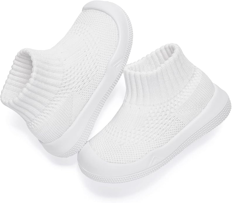 Engtoy Baby Shoes & Socks - Non-Slip Breathable Slippers with Soft Rubber Sole - Baby Boys & Girls Slip On Sneakers