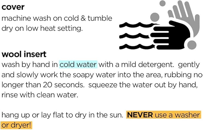 Molly Mutt Sheepy Wool Crate Mat - 100% Cotton Canvas Cover with Temperature-Regulating 100% Natural Wool-Filled Insert Dog Bed - Soft & Supportive Wool-Filled Bed - (30"x21"x2.5", Rough Gem)