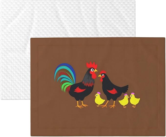 Chicken Farm Animal Print Soft Plush Pet Blanket, Washable Dog Blanket, Cat Fleece Throw, Puppy Bed Crate Mat & Sofa Couch Protector - Small