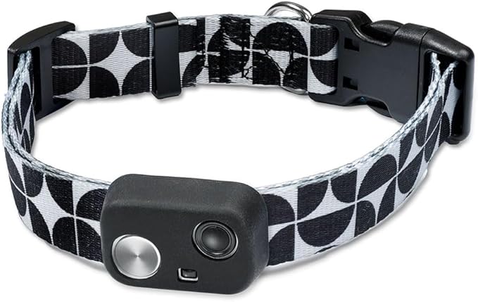 MS-5 Automatic Pet Door Collar, Genuine High Tech Pet Brand Dog Collar for Power Pet Doors - Deluxe Strap (Modern, Extra Large) - DC-MDN-MS5-XL