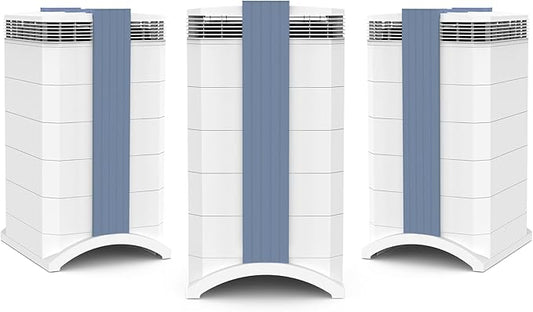 IQAir GC MultiGas XE Air Purifier - 3-Pack – Smart MultiGas Filtration for Spaces up to 3375 sq ft - Chemicals, Odors, VOCs, and Particles, Swiss Made, WiFi Enabled