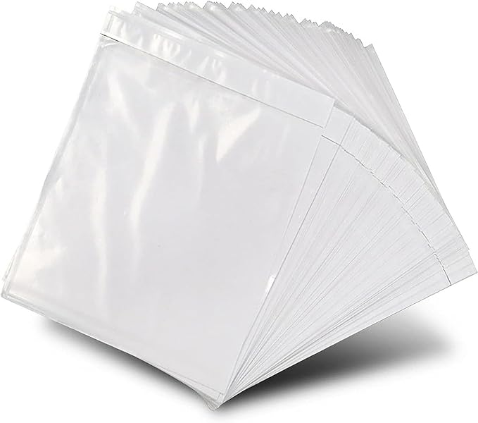 4.5x5.5 Packing List Mailing Envelopes Shipping Envelopes Packing List Clear Adhesive Shipping Label Sleeves Shipping Supplies for Small Businesses(1000 Pcs)