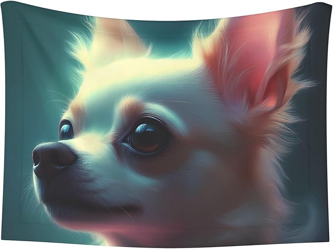 Waterproof Dog Blanket Soft Pet Blanket for Puppy Cat, Fleece Cat Throw Blankets for Furniture Bed Couch Sofa Reversible - Cute Flower Chihuahua Puppy