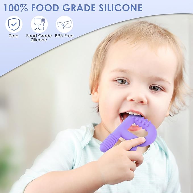 ERKOON Sensory Chew Toys for Autistic Children, 4 Pack Silicone Chewy Tube Oral Motor Tools for Sensory Kids with Autism, Biting, ADHD, SPD, Chewies with Special Needs, Teething Sticks Toys