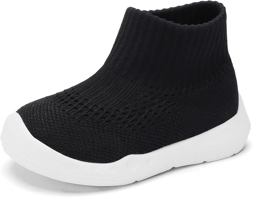Engtoy Baby Shoes & Socks - Non-Slip Breathable Slippers with Soft Rubber Sole - Baby Boys & Girls Slip On Sneakers