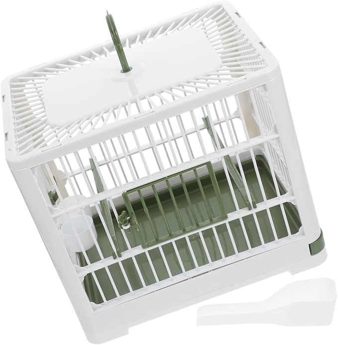 Portable Bird Travel Carrier Cage Small Bird Cage for Travel Pigeon Nest