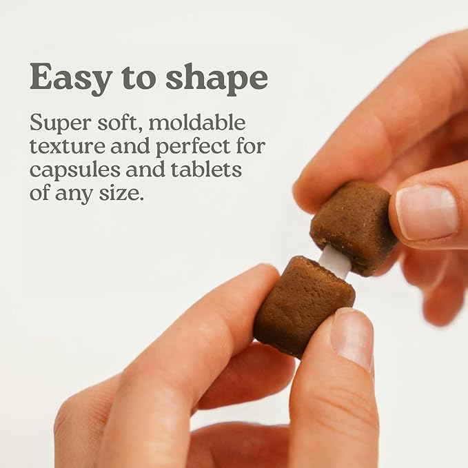 Earthly Pill Buddy Naturals - Beef Recipe Pill Hiding Treats for Dogs - Make A Perfect Pill Concealing Pocket Or Pouch for Any Size Medication - 90 Servings