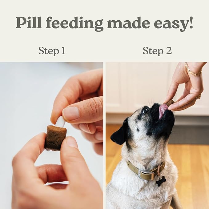 Earthly Pill Buddy Naturals - PB & Banana Recipe Pill Hiding Treats for Dogs - Make A Perfect Pill Concealing Pocket Or Pouch for Any Size Medication - 30 Servings