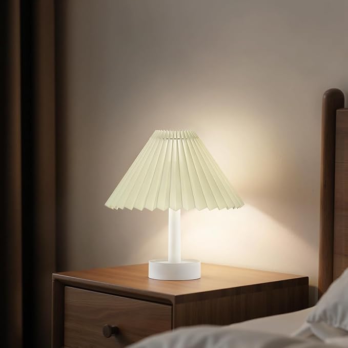 Tremdwoto Bedside Night Light for Kids,3 Colors Modes & Stepless Dimmable Cordless Night Lights,USB Rechargeable Nursery Lamp Nightlight, Cute Bedside Night Light for Bedroom, Kids Room, Dorm