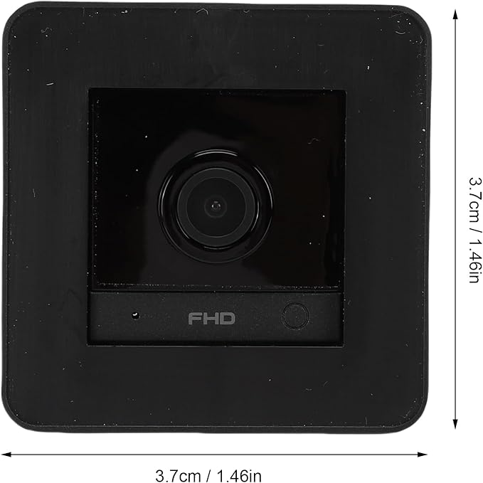 Gugxiom 2K Fish Tank Camera with Anti Glare Lens, 140 Wide Angle WiFi Aquarium Camera, AI Motion Detection, Two Way Audio, Night Vision for Reptile Terrarium