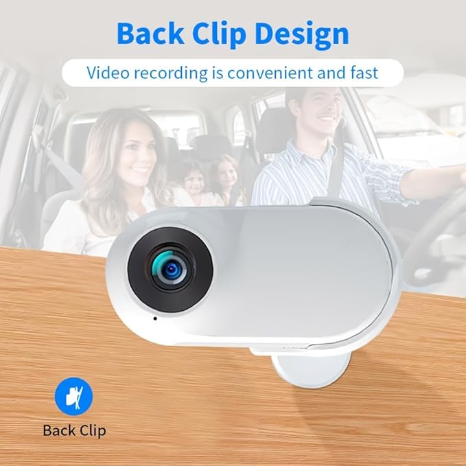 Cat Camera with 32GB SD Card, HD 1080P Mini Body Camera for Cat & Dog Collar, Outdoor, Birthday Gift