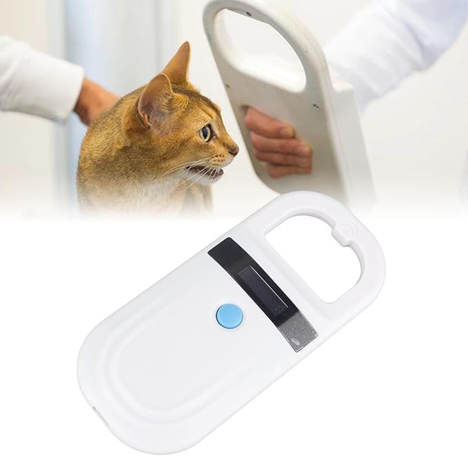 Microchip for Dogs, Pet Microchip Reader, Dog Chip Scanner, Suitable for Reading Microchips in Dogs and Other Animals